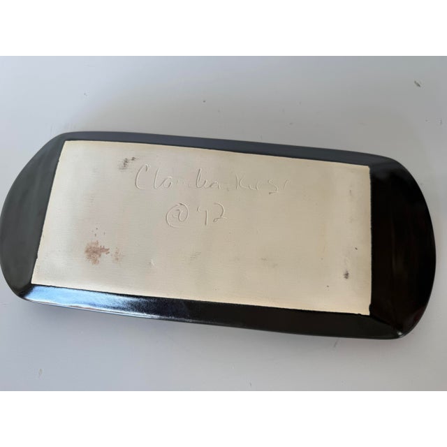 1990’s Claudia Reese Postmodern Ceramic Dinnerware Set – 53 Pieces Signed For Sale - Image 12 of 12