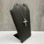 Contemporary Natural Diamond Cross Necklace 14kt White Gold 0.64ctw Gh Si New For Sale - Image 3 of 6