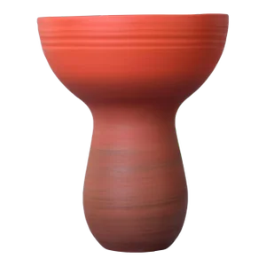 Rina Menardi Bouquet Vase With Ombre Poppy Glaze