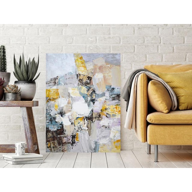 Gray Abstraction 155.Original Painting.Iryna Kastsova For Sale - Image 8 of 10