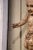 Wood 18th Century Italian Carved Polychrome Baby Jesus Figure With Glass Eyes For Sale - Image 7 of 11
