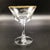 Traditional Fostoria Golden Lace Champagne/Sherbet Etched Crystal Coupes With Gold Rim - Set of 6 For Sale - Image 3 of 12
