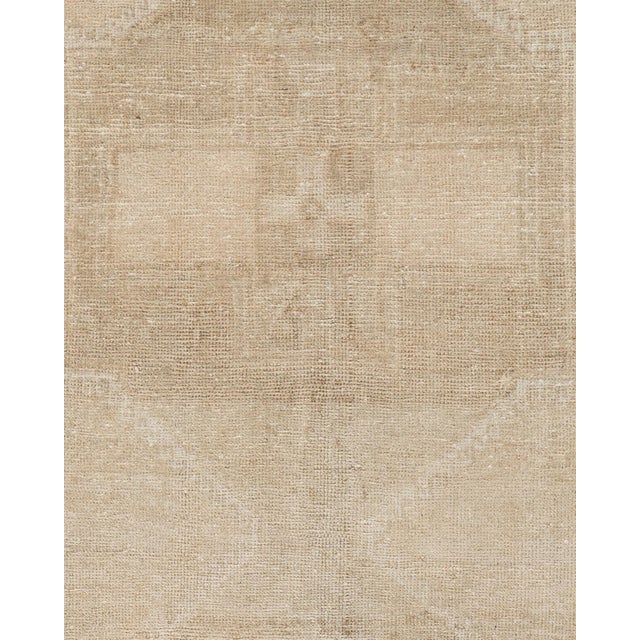 1940s Vintage Circa 1940 Turkish Oushak Runner 2ft 10in X 13ft 7in For Sale - Image 5 of 8