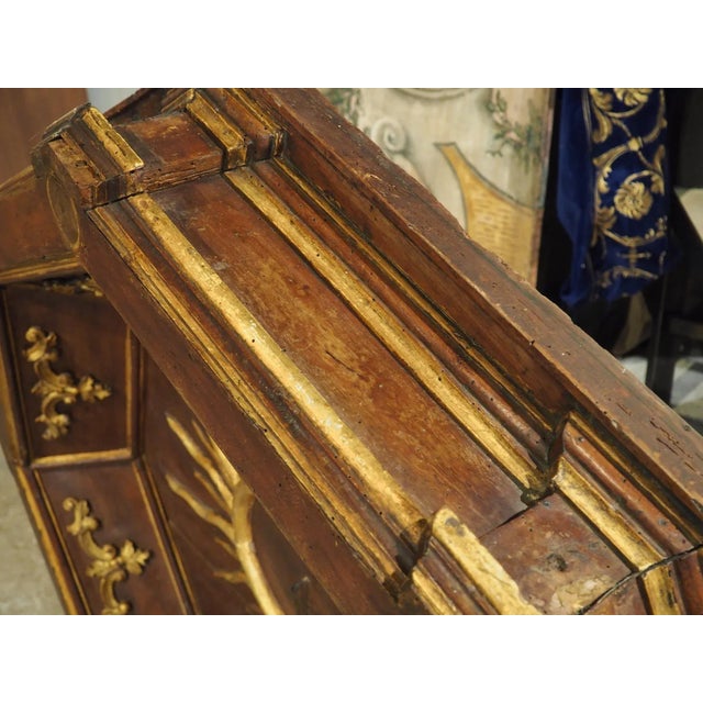 18th Century Italian Walnut Wood Pulpit Canopy For Sale - Image 9 of 13