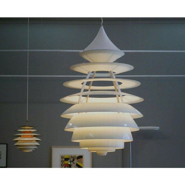 Ceiling Lamp by Poul Henningsen & Kurt Norregaard for Louis Poulsen, 1990s For Sale - Image 6 of 6