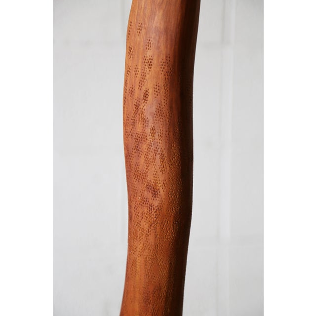 Wood 1960s Studio Craft Wilted Flower Fantastical Sculpture After Wendell Castle For Sale - Image 7 of 11
