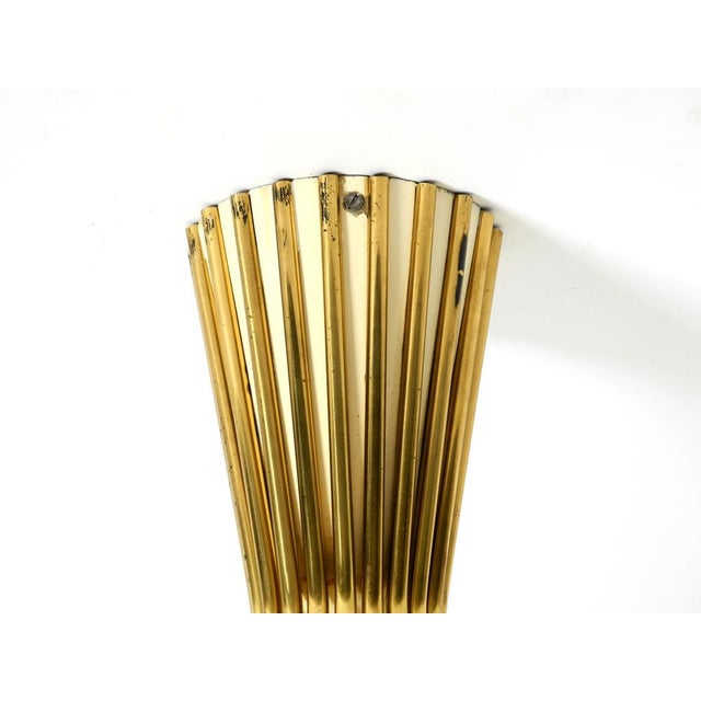 Large Mid-Century Modern Brass Sputnik Ceiling Light with 20 Arms, 1950s For Sale - Image 15 of 18