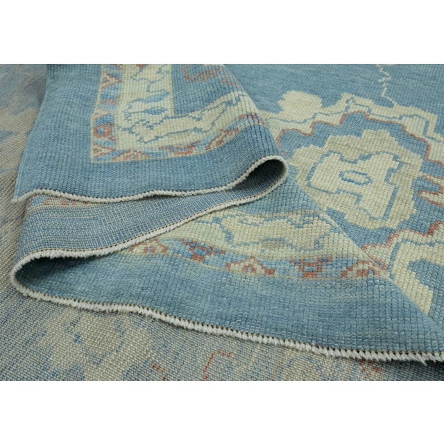 Textile Turkish Oushak Rug 11'9" x 15'1" #18511 For Sale - Image 7 of 8