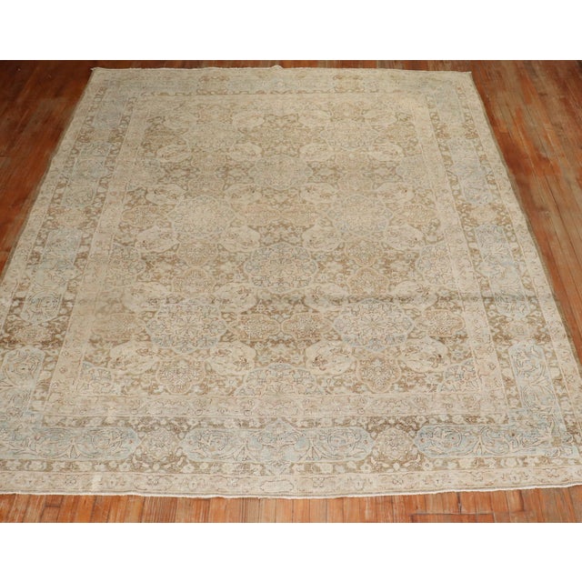 1940s Persian Room Size Rug - 8'5" x 11'6" For Sale - Image 12 of 18