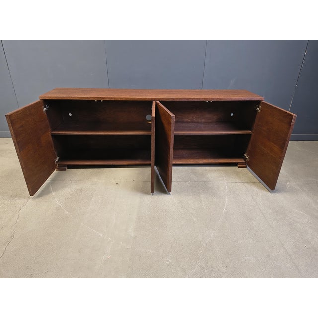 Large Vintage Wenge Sideboard, 1970s For Sale - Image 4 of 14