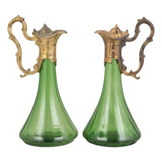 Art Nouveau Jugs, Set of 2 For Sale