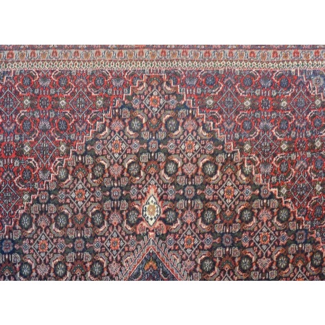 Vintage Indian Bidhar Rug For Sale - Image 11 of 12