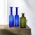 Trio of Otto Brauer for Holmegaard Green and Blue Danish Glass Gulvvases For Sale - Image 10 of 12