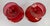 19th Century Pair of Bohemian Red Cranberry Glass Centerpiece Compotes or Tazza For Sale - Image 14 of 16