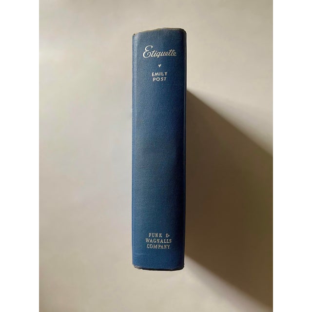 1950s Emily Post “Etiquette” Hardcover Book For Sale - Image 5 of 11