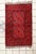 Ivory 1920s, Antique Afghan Ersari Tribal Rug 3' X 4' For Sale - Image 8 of 9