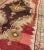 Textile Vintage Turkish Oushak Gallery Rug With Rich Burgundy and Warm Caramel For Sale - Image 7 of 9