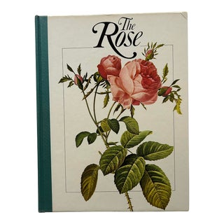 1970s “The Rose“ Vintage Coffee Table Book For Sale