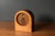 Vintage Solid Walnut and Oak Studio Craft Table Clock For Sale - Image 9 of 10