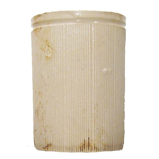 Trio of circa 1880 ironstone cachepots discovered at London's Bermondsey antique market. 19th C. Victorian era pottery...