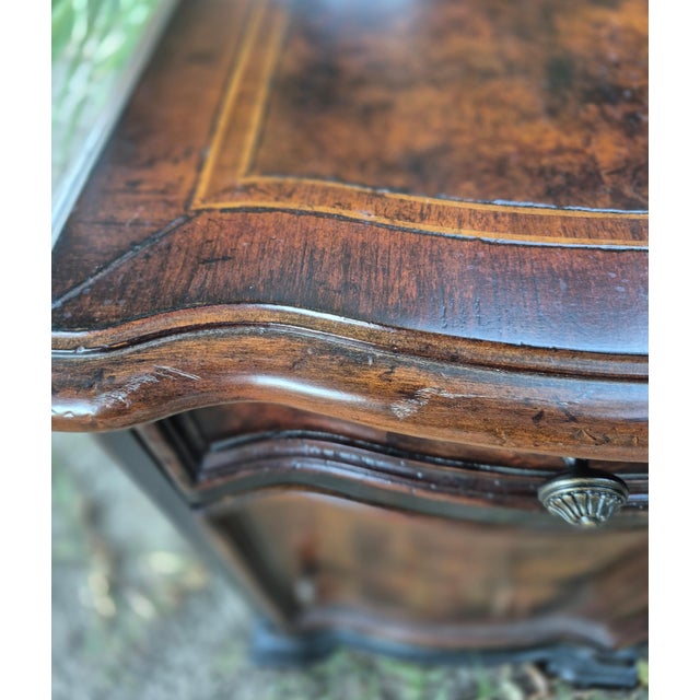 Brown Hooker Furniture Grandover European Traditional Chairside Chests / Nightstands - A Pair For Sale - Image 8 of 11