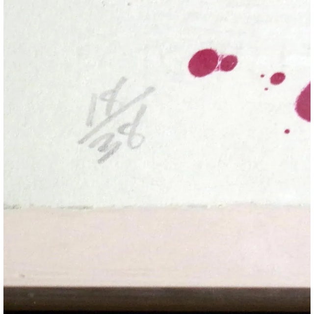 Impressionist Veloy Vigil "Ella" Hand Signed Art Lithograph, Framed, Small Edition For Sale - Image 3 of 12