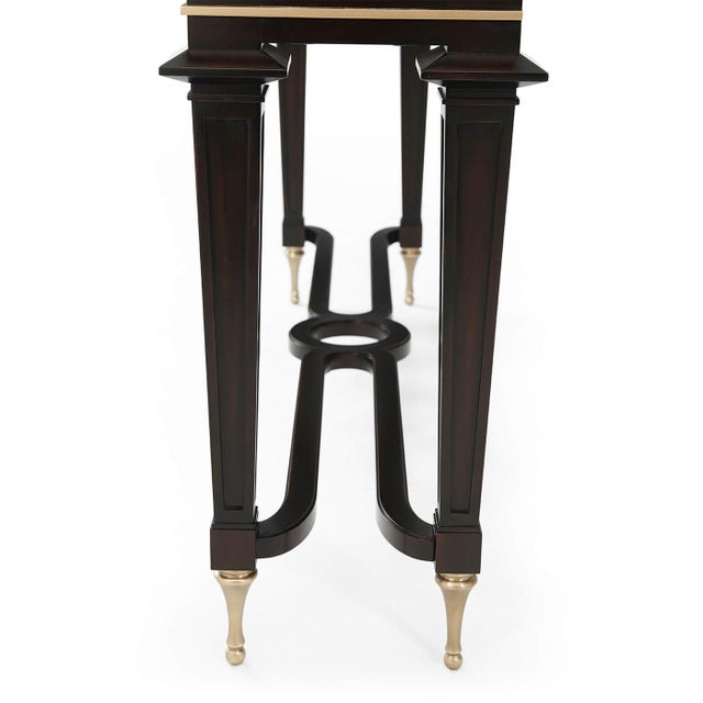 2020s Mid Century Style Console Table For Sale - Image 5 of 6