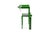 Robert Whitton one off aluminum chair circa late 1980's. This example has been newly powder coated in green and features a...