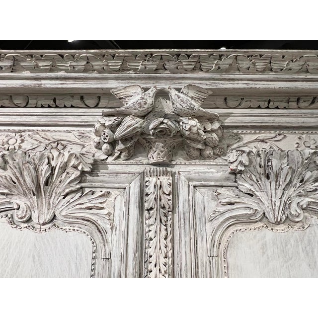 More information coming soon… Highlighted by a crest of two lovebirds sitting on top of a wicker basket sated with...