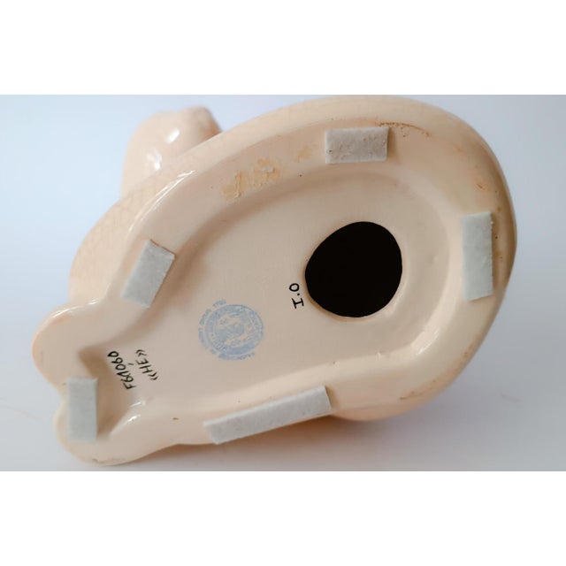 Ceramic Cat from Longwy, 1970s, in Flawless conditions. Designed 1970 to 1979 This piece has an attribution mark, I am...