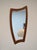 Mid-Century Danish Teak Wall Mirror with Sculptural Frame, 1960s For Sale - Image 10 of 10