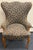 Late 20th Century Upholstered Wingback French Chair For Sale - Image 10 of 10