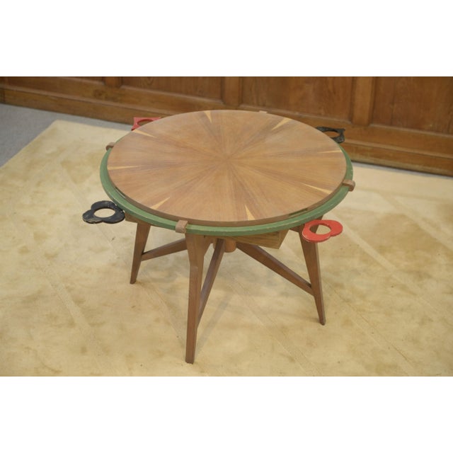 Oak Games Table, 1940s For Sale - Image 6 of 15