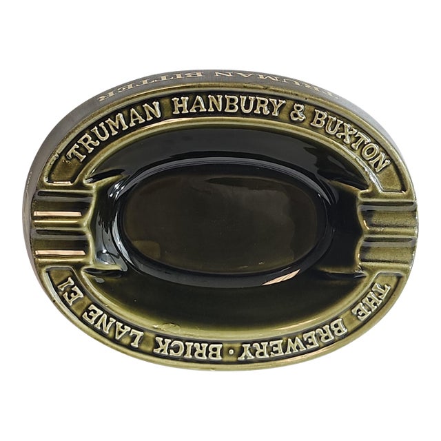 Vintage English Truman Bitter Pub Ashtray For Sale