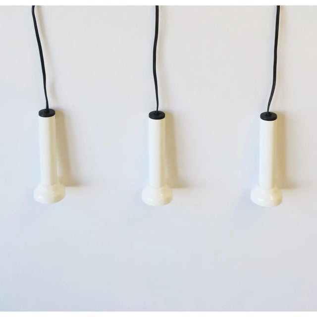 Scandinavian Danish Postmodern White Pendant Lights by NordLux, Set of 3 For Sale - Image 12 of 13