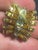 Schreiner of New York: Vintage Starburst Earrings With Amber and Citrine Glass Crystal, Pair For Sale - Image 9 of 10