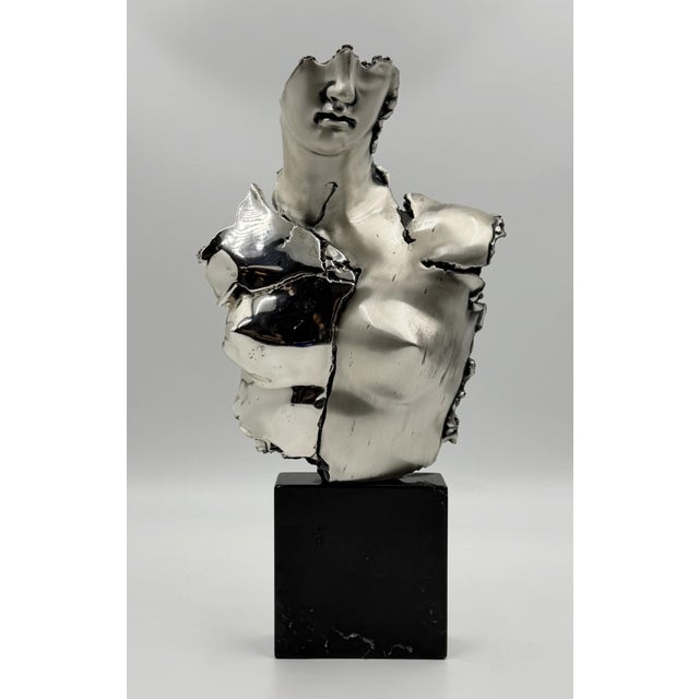 Emilia Castillo Vintage Zanfeld Taxco Mexico Aphrodite .925 Silver Figural Sculpture For Sale - Image 4 of 18