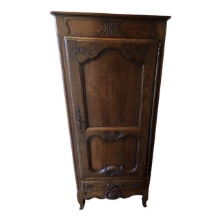 Early 19th Century French Oak Armoire For Sale