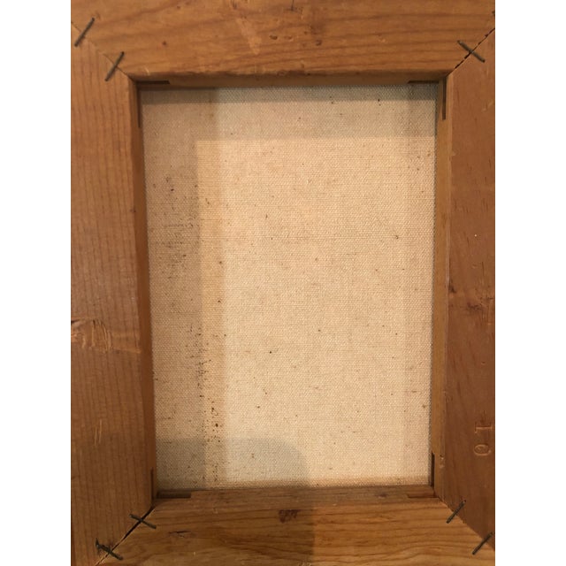 Mid 20th Century Oil on Canvas by Artist W. Dawson For Sale - Image 10 of 10