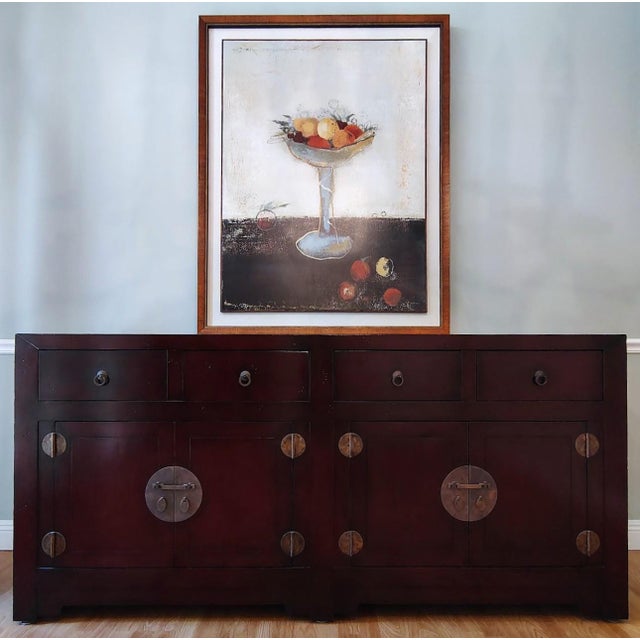 Henredon Ming Buffet Sideboard Credenza From the Acquisitions Collection. For Sale - Image 17 of 17