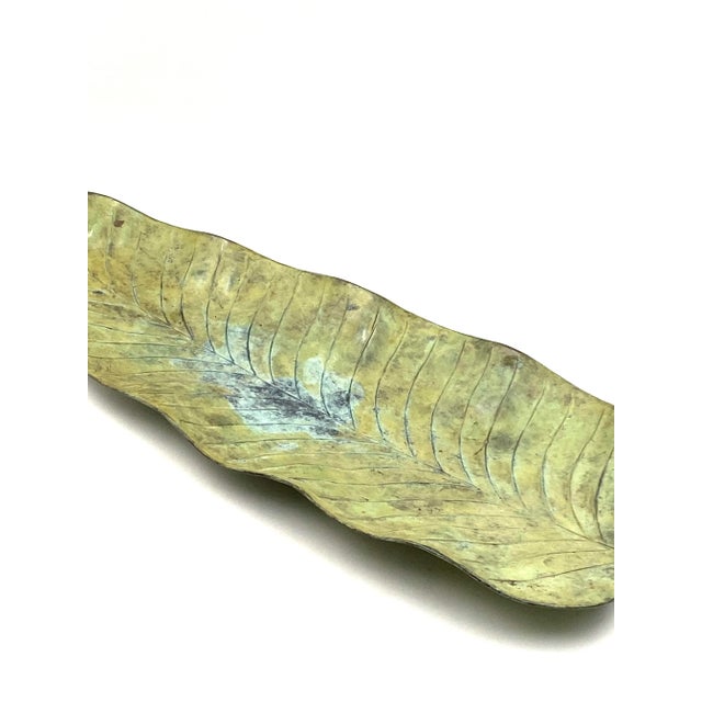Leaf Shaped Centerpiece, France 1970s For Sale - Image 6 of 13