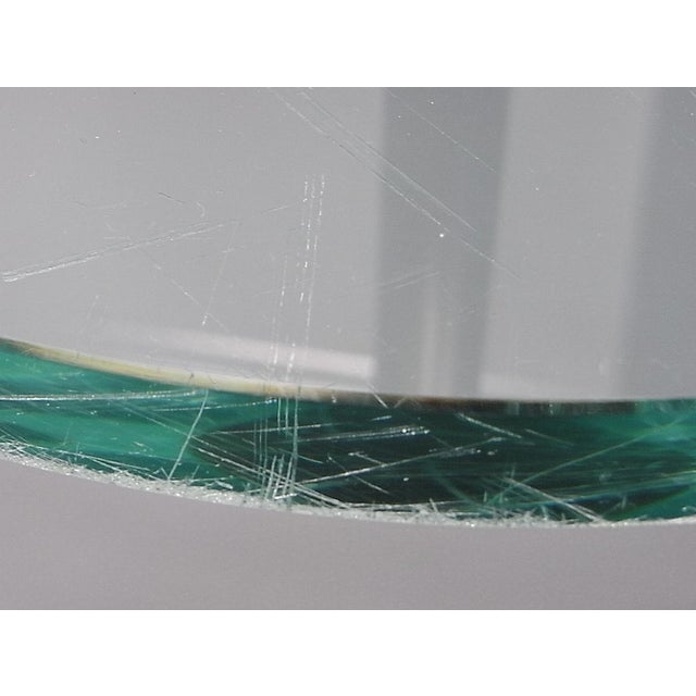 Glass & Brass Side Tables, 1960s, Set of 2 For Sale - Image 12 of 13