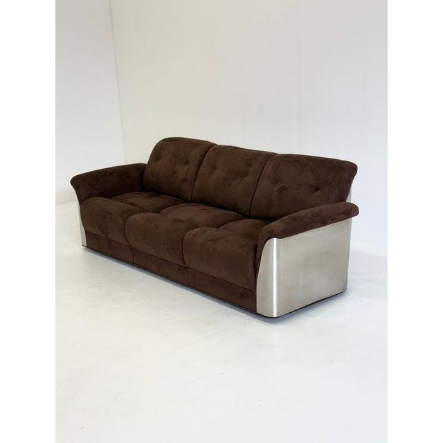 Space Age Three-Seater Sofa by Gian Pietro Arosio, 1970s For Sale - Image 4 of 8
