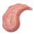 MCM California Pottery Chips & Dip Tray Pink Banana Leaf by Valley Vista For Sale - Image 4 of 5