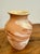 Vintage brown and white swirl vase. Handmade in Sevierville, TN and double stamped 1986. In excellent condition. No chips...