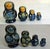 Late 20th Century Vintage Lot 3 Russian Hand Painted Wooden Egg Sets Plus Matryoshka Dolls For Sale - Image 5 of 12