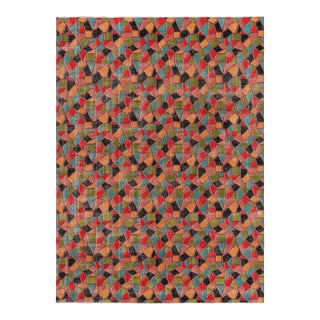 Vintage Turkish Rug With Polychromatic Geometric Patterns, From Rug & Kilim For Sale