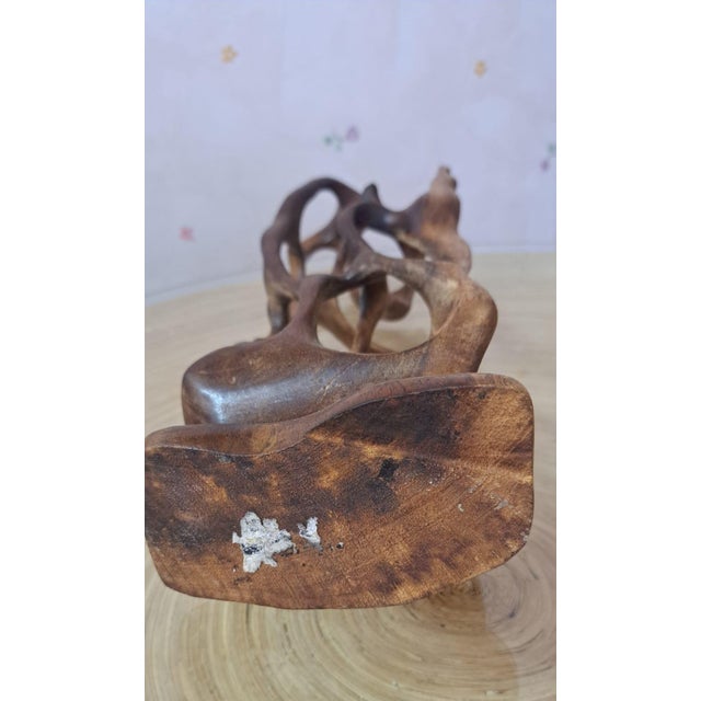 Root Figure of Dancers, 1970s, in Flawless conditions. Designed 1970 to 1979 This piece has an attribution mark, I am sure...