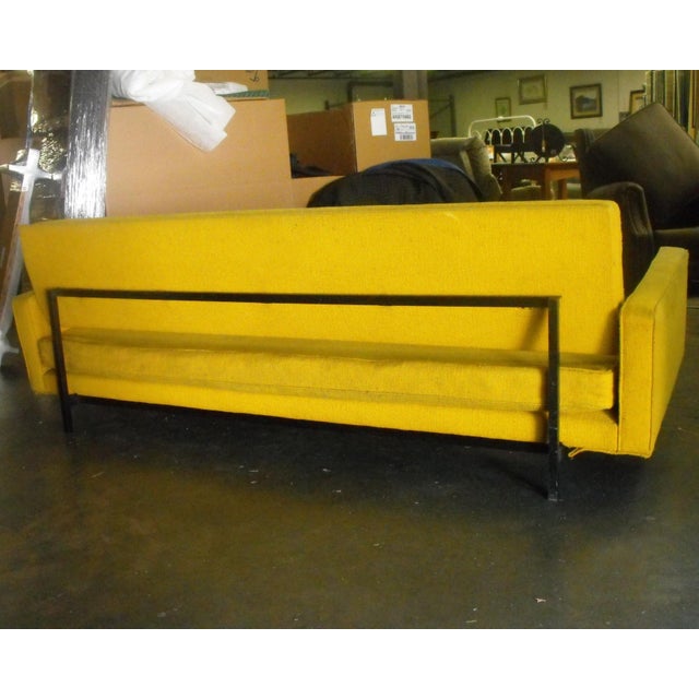 Mid-Century Modern Vintage Daybed Sofa Attributed to Knoll For Sale - Image 3 of 6