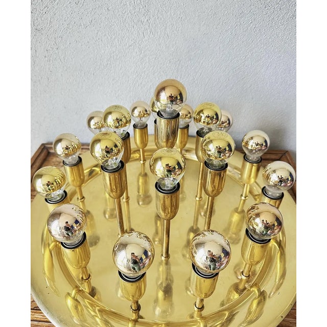 Vintage Sputnik Flush Mount For Sale - Image 9 of 12